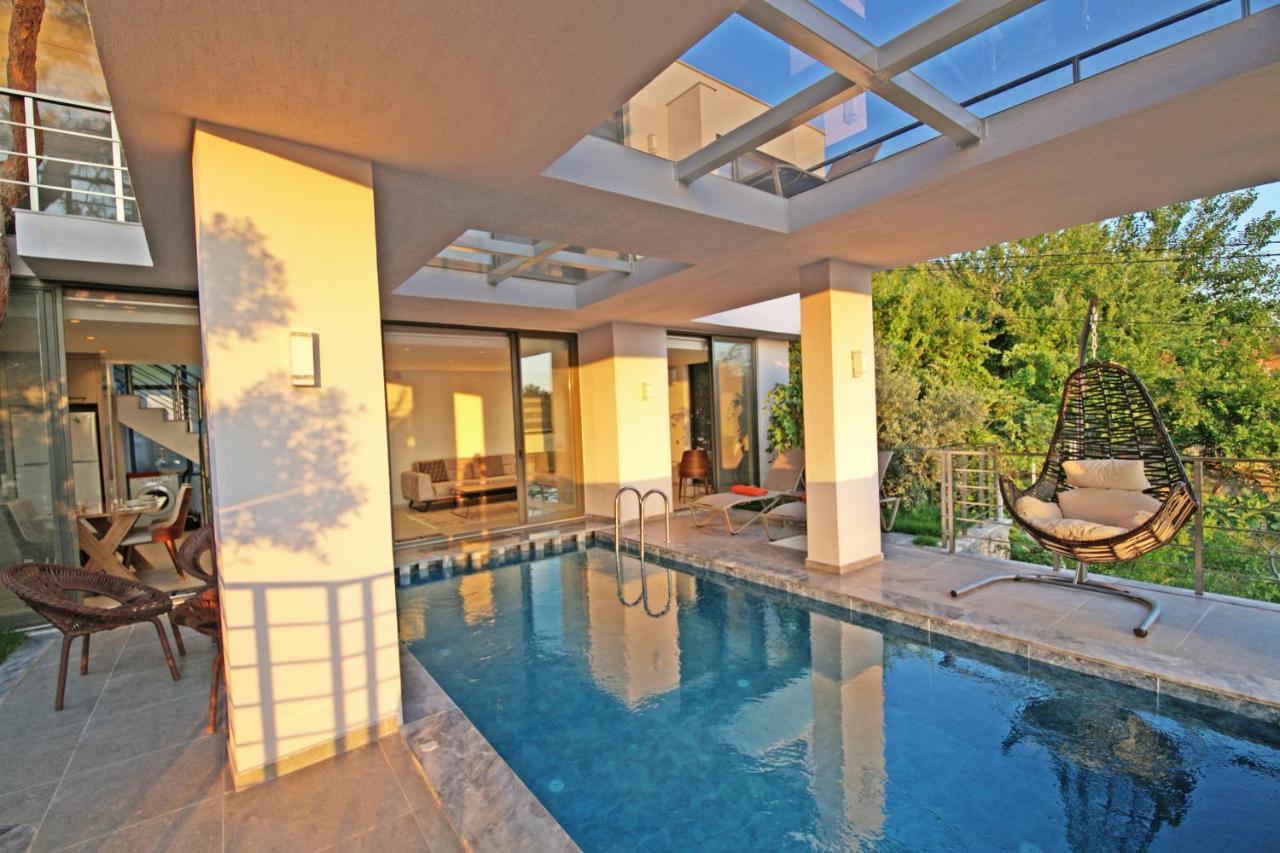 Villa With A Private Heated Pool, Jacuzzi, Overlooking Spectacular Views Of The Sea Каш Экстерьер фото