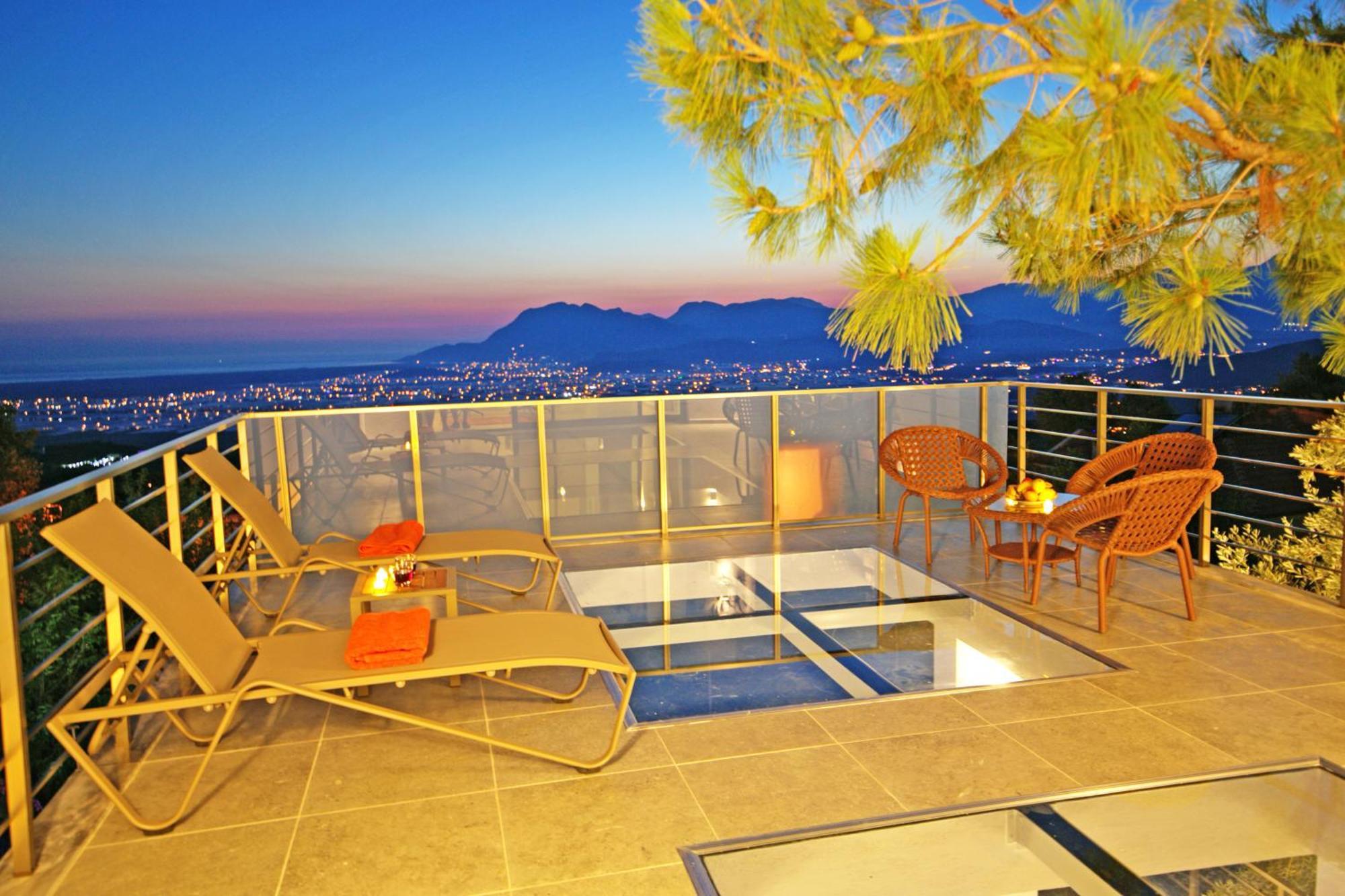 Villa With A Private Heated Pool, Jacuzzi, Overlooking Spectacular Views Of The Sea Каш Экстерьер фото